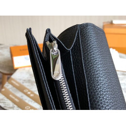 Replica Louis Vuitton Black Textured Iris Wallet