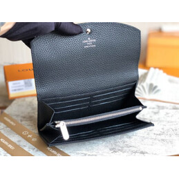 Replica Louis Vuitton Black Textured Iris Wallet