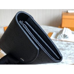 Replica Louis Vuitton Black Textured Iris Wallet