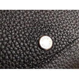 Replica Louis Vuitton Black Textured Iris Wallet
