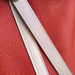 Replica Hermes Red Pink Picotin Lock 13 Bag