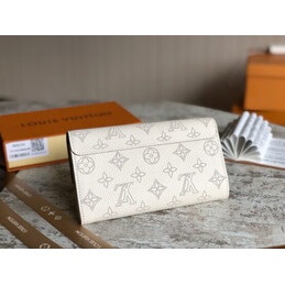 Replica Louis Vuitton White Monogram Iris Wallet