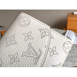 Replica Louis Vuitton White Monogram Iris Wallet