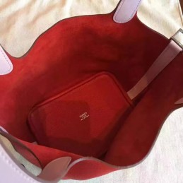 Replica Hermes Red Pink Picotin Lock 13 Bag
