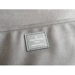 Replica Louis Vuitton Black Damier Graphite Large Pochette Jour GM