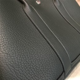Replica Hermes Dark Green Garden Party 30 Bag