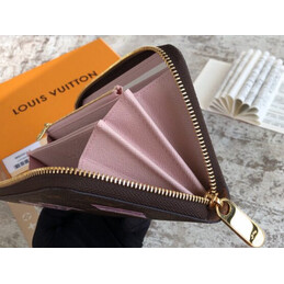Replica Louis Vuitton Brown Monogram Japan Patch Zippy Wallet