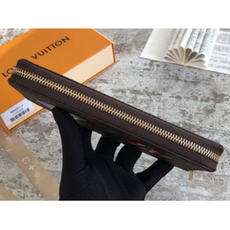 Replica Louis Vuitton Brown Monogram Japan Patch Zippy Wallet