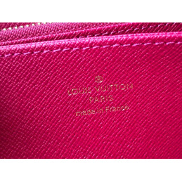 Replica Louis Vuitton Brown Monogram Los Angeles Patch Zippy Wallet