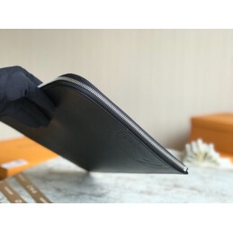 Replica Louis Vuitton Gray Epi Leather Pochette Jour GM