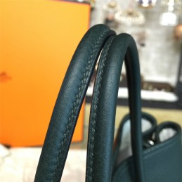 Replica Hermes Dark Green Garden Party 30 Bag