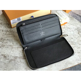 Replica Louis Vuitton Damier Graphite Zippy Organizer Wallet - Style 2