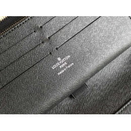 Replica Louis Vuitton Damier Graphite Zippy Organizer Wallet - Style 2