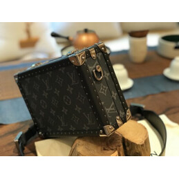 Replica Louis Vuitton Brown Monogram Soft Trunk Messenger