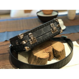 Replica Louis Vuitton Brown Monogram Soft Trunk Messenger