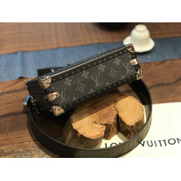 Replica Louis Vuitton Brown Monogram Soft Trunk Messenger