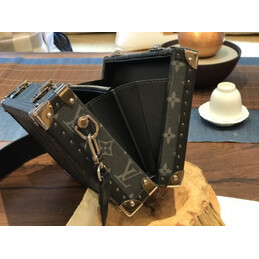 Replica Louis Vuitton Brown Monogram Soft Trunk Messenger
