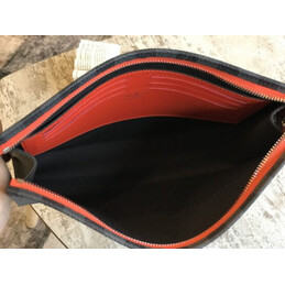 Replica Louis Vuitton Blue Epi Leather Pochette Voyage MM