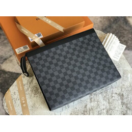 Replica Louis Vuitton Damier Graphite Pochette Voyage MM