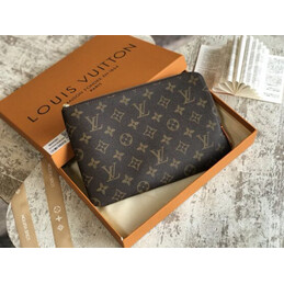 Replica Louis Vuitton Brown Monogram Etui Voyage PM