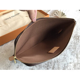 Replica Louis Vuitton Brown Monogram Etui Voyage PM