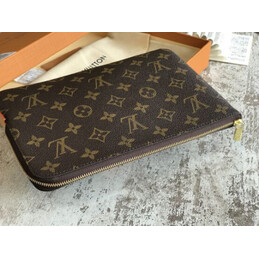 Replica Louis Vuitton Brown Monogram Etui Voyage PM