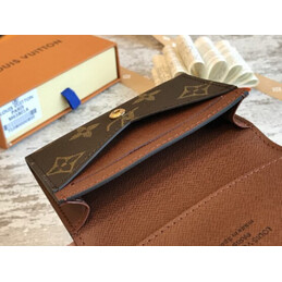 Replica Louis Vuitton Brown Monogram Enveloppe Carte De Visite