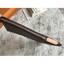Replica Louis Vuitton Brown Monogram Pink Interior Etui Voyage MM