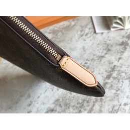 Replica Louis Vuitton Brown Monogram Pink Interior Etui Voyage MM