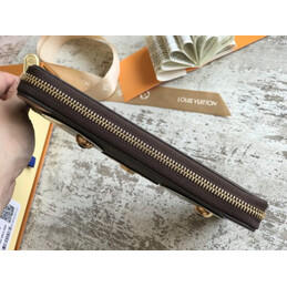 Replica Louis Vuitton Brown Monogram Dog Graphic Zippy Wallet