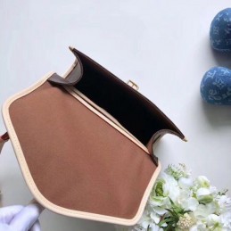 Replica Louis Vuitton Brown Monogram Pale Pink Trim Bel Air