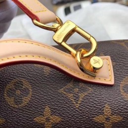 Replica Louis Vuitton Brown Monogram Pale Pink Trim Bel Air