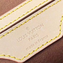 Replica Louis Vuitton Brown Monogram Pale Pink Trim Bel Air
