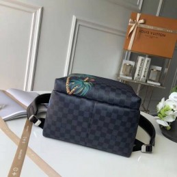Replica Louis Vuitton Damier Graphite Palm Tree Apollo Backpack