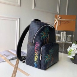 Replica Louis Vuitton Damier Graphite Palm Tree Apollo Backpack