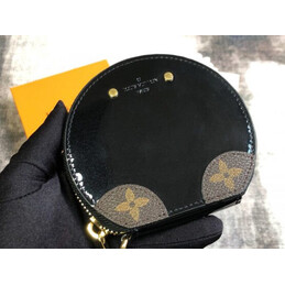 Replica Louis Vuitton Black Lacquer Monogram Micro Boite Chapeau