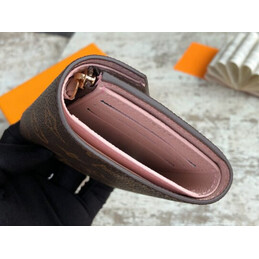 Replica Louis Vuitton Brown Monogram Minion Patch Victorine Wallet