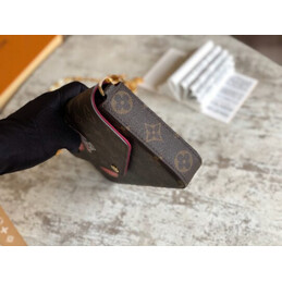 Replica Louis Vuitton Brown Monogram Panda Patch Felicie Pochette