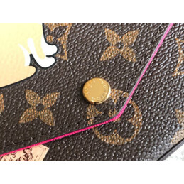 Replica Louis Vuitton Brown Monogram Multicolor Patch Felicie Pochette