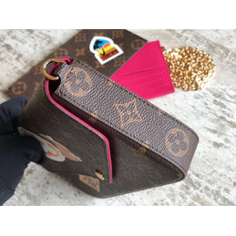 Replica Louis Vuitton Brown Monogram Multicolor Patch Felicie Pochette