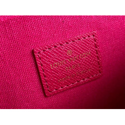 Replica Louis Vuitton Brown Monogram Black Graphic Felicie Pochette
