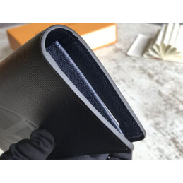 Replica Louis Vuitton Black Epi Leather Brazza Wallet