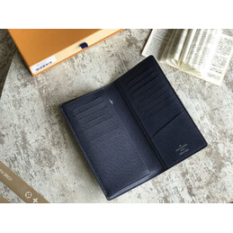 Replica Louis Vuitton Black Epi Leather Brazza Wallet
