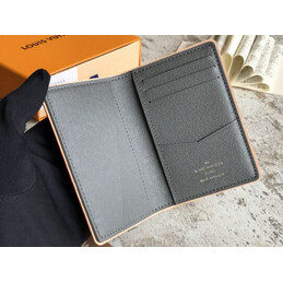 Replica Louis Vuitton Gray Monogram Shadow Pocket Organizer