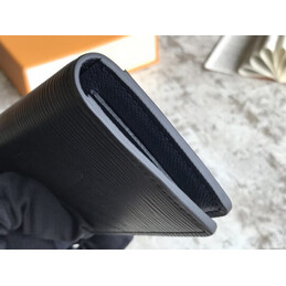 Replica Louis Vuitton Black Epi Leather Pocket Organizer