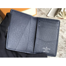 Replica Louis Vuitton Black Epi Leather Pocket Organizer
