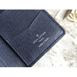 Replica Louis Vuitton Black Epi Leather Pocket Organizer