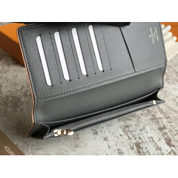 Replica Louis Vuitton Gray Monogram Shadow Brazza Wallet