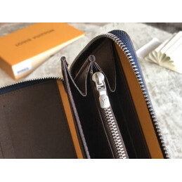 Replica Louis Vuitton Blue Epi Leather Zippy Organizer Wallet - Style 2