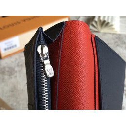 Replica Louis Vuitton White Epi Leather Black Trim Brazza Wallet